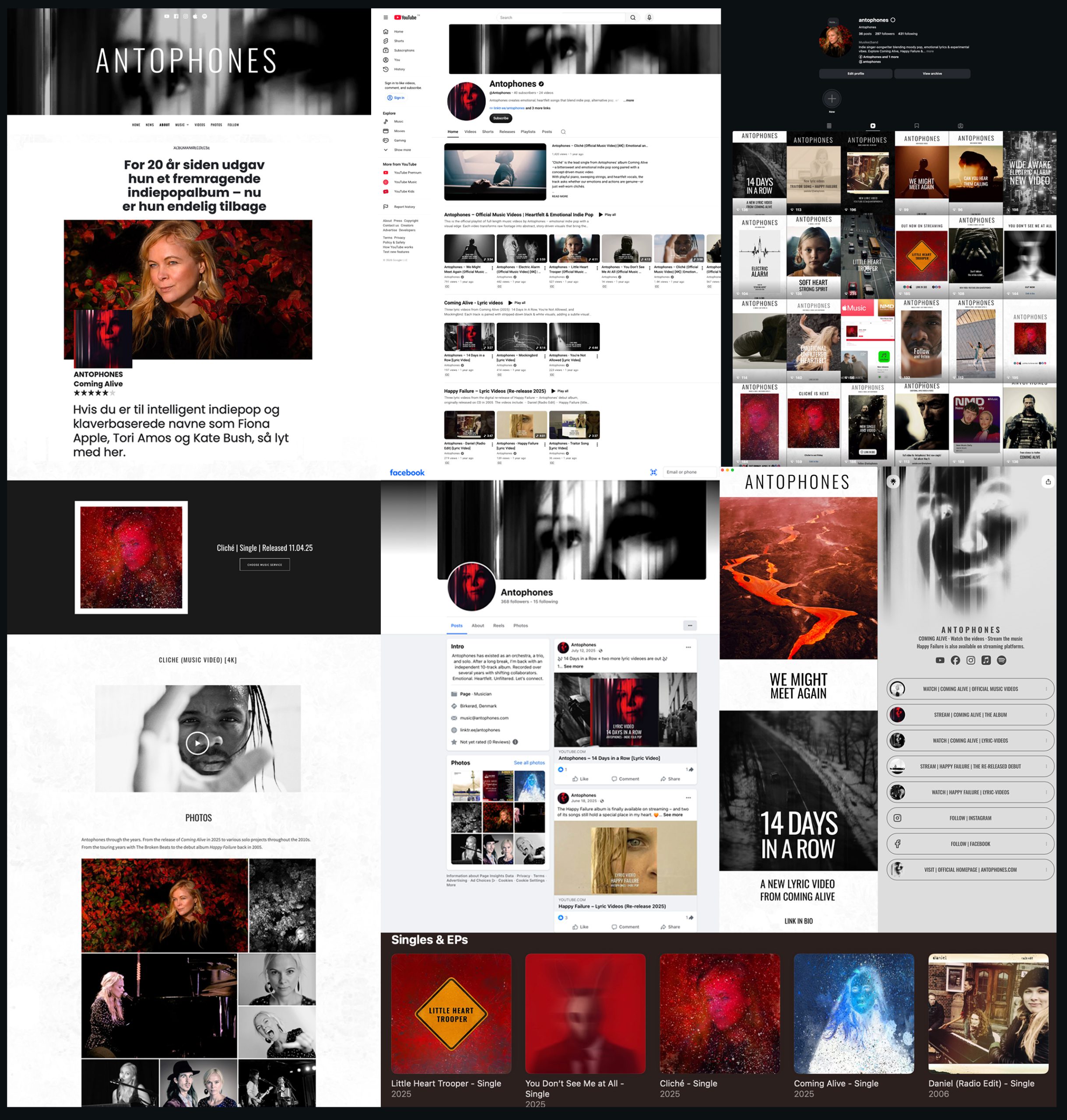 Antophones – visuelt univers